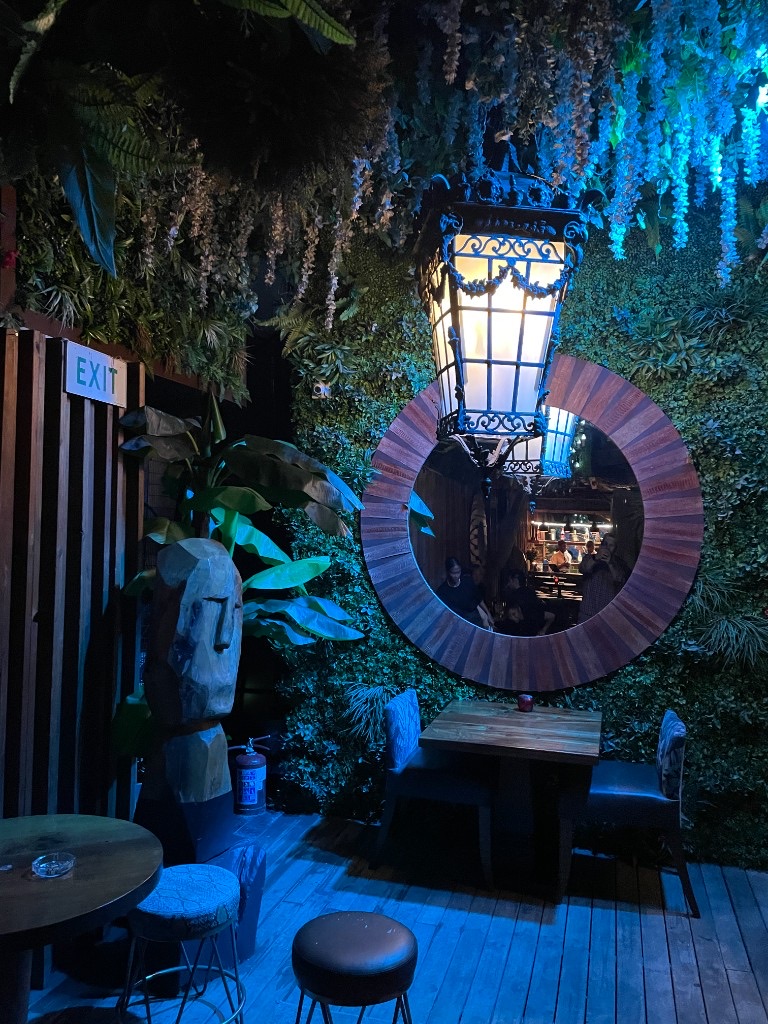 Opium interior detail