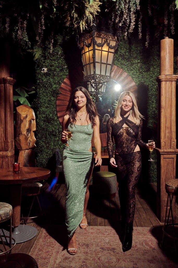 Guests arriving at Opium Lounge